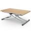 Table basse relevable Carrera Chêne clair