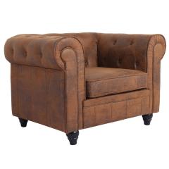 Grand fauteuil Chesterfield Vintage