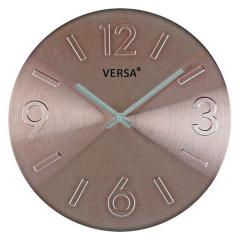 Horloge Murale Alumine 35,5cm Bronze
