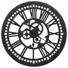 Horloge murale Mekanism 80cm Noir