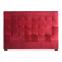 Tête de lit Luxor 160cm Velours Rouge
