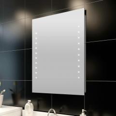 Miroir mural de salle de bain Glamdot 50x60cm LED