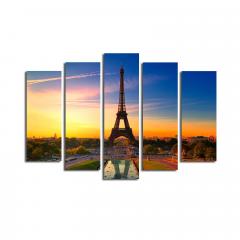 Pentaptyque tableau Atos Tour Eiffel
