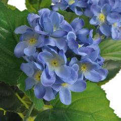 Plante artificielle Hortensia 60cm Bleu