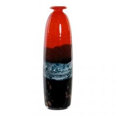 Vase Dilong H28,5cm Verre Rouge